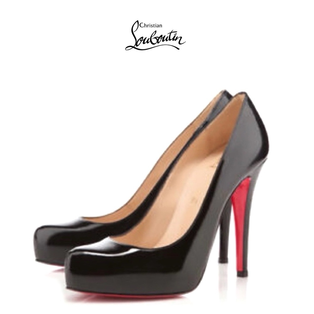 Black and Red High Heel Pumps